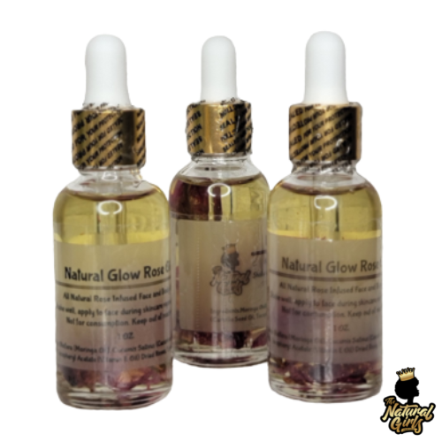 Natural Glow Rose Infused Oil - Oil for Hair - Natural Beauty Products Online - The Natural Girls Liquid gold