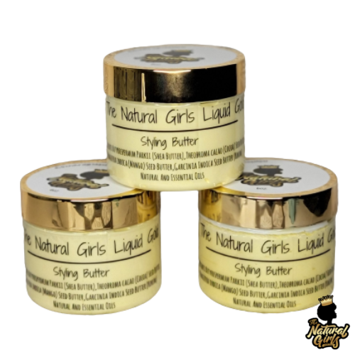 The Natural Girl’s Liquid Gold “Styling Butter” - Styling Hair Butter - Natural Beauty Products Online - The Natural Girls Liquid gold